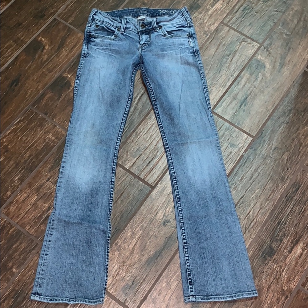 EUC SILVER JEANS 25/31